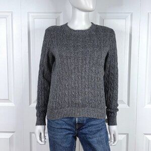 AMERICAN APPAREL women's medium grey knit sweater